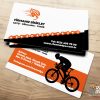 Bisikletçi Kartvizit - Hazır Kartvizit Tasarımı