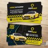 Mercedes Taksi Kartvizit - Hazır Kartvizit Tasarımı